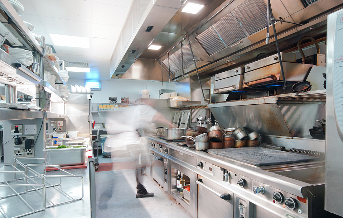 Ambach | Garden Room Restaurant kitchens in the Merrion Hotel Dublin.